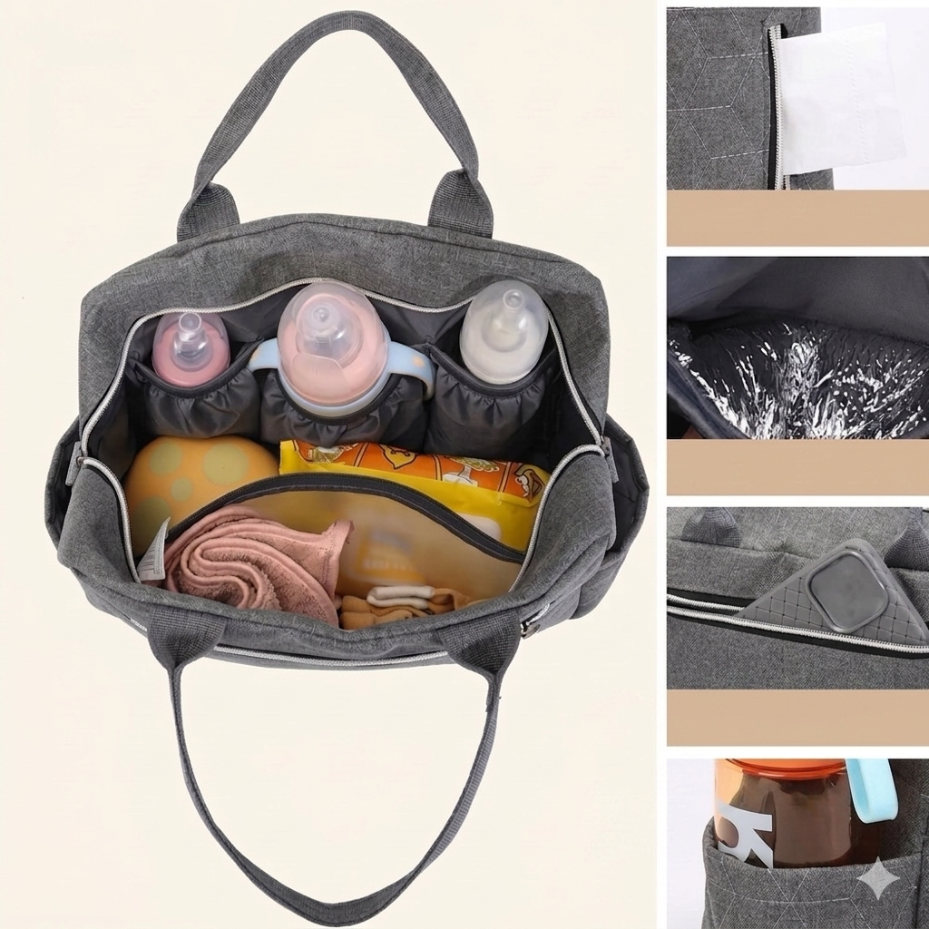 Sac à Langer Structuré City