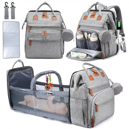 sac à dos à langer 4 en 1