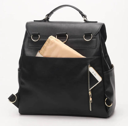 Sac à Langer Signature — En cuire