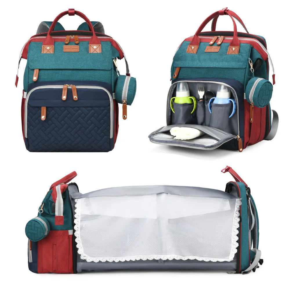 sac à dos à langer 4 en 1