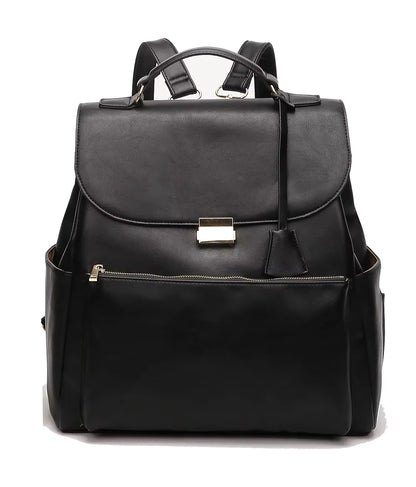 Sac à Langer Signature — En cuire